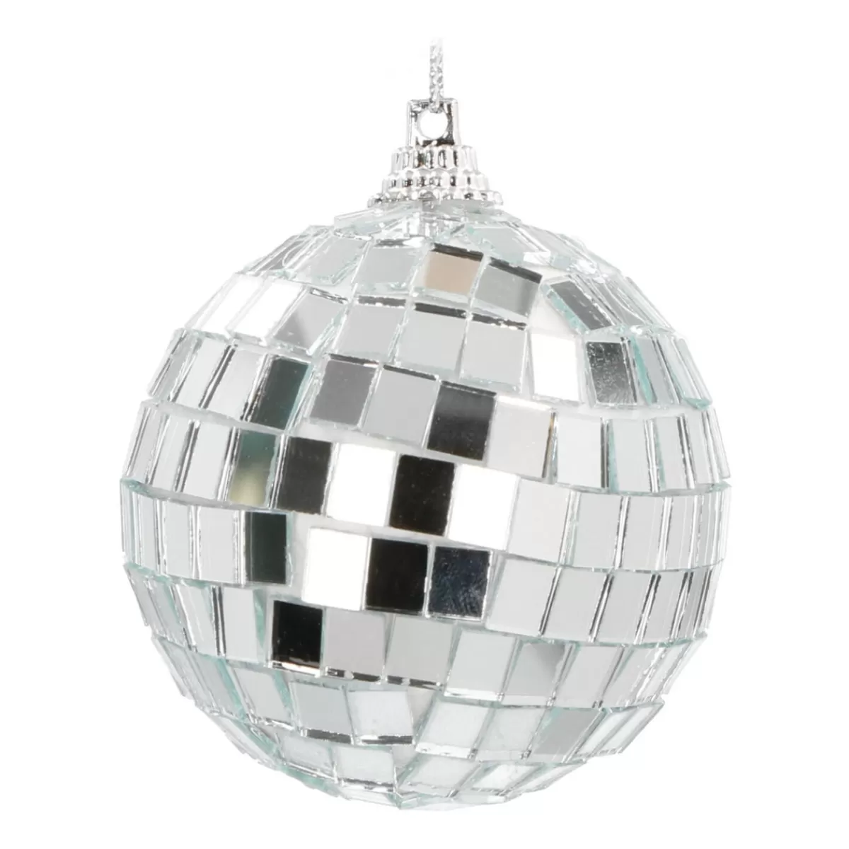 Fashion It's all about Christmas Disco Kerstbal | Zilver | 6 Cm