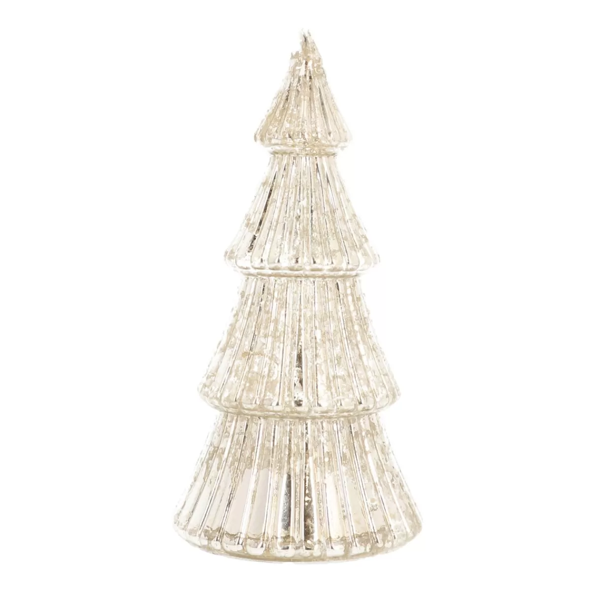 Cheap It's all about Christmas Glazen Kerstboom | Zilver | 7 LED | 19 Cm