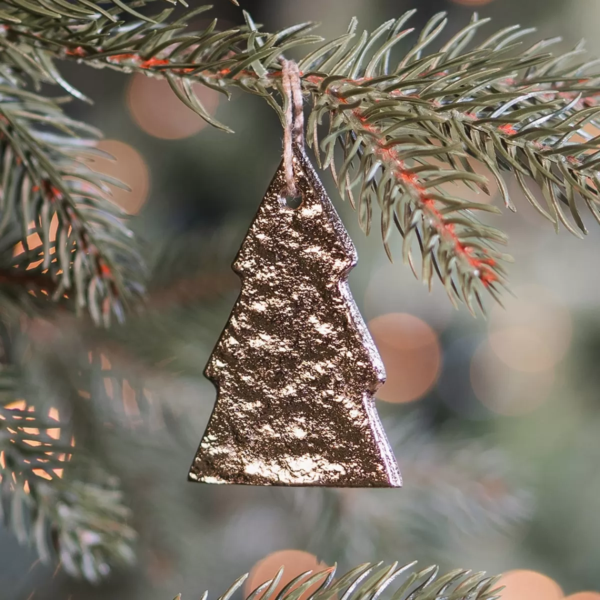 Best It's all about Christmas Gouden Aluminium Kerstboom Kersthanger