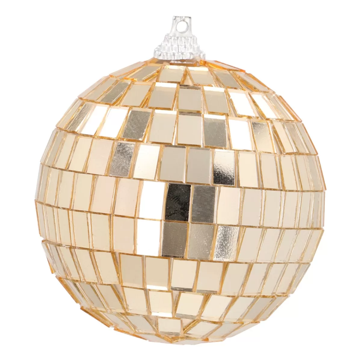 Best Sale It's all about Christmas Gouden Disco Kerstbal Met Reflecterende Spiegeltjes