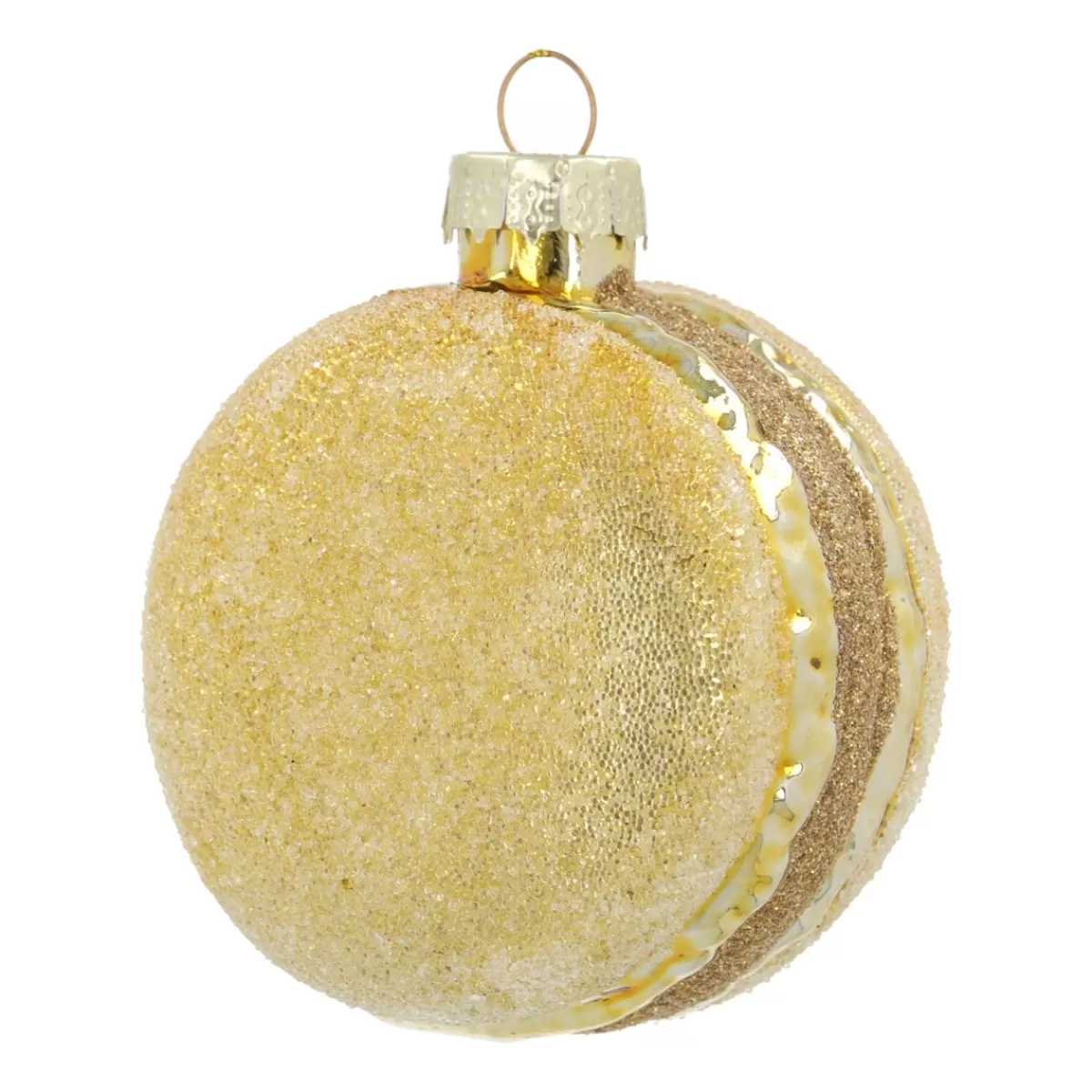 Fashion It's all about Christmas Gouden Macaron Kersthanger