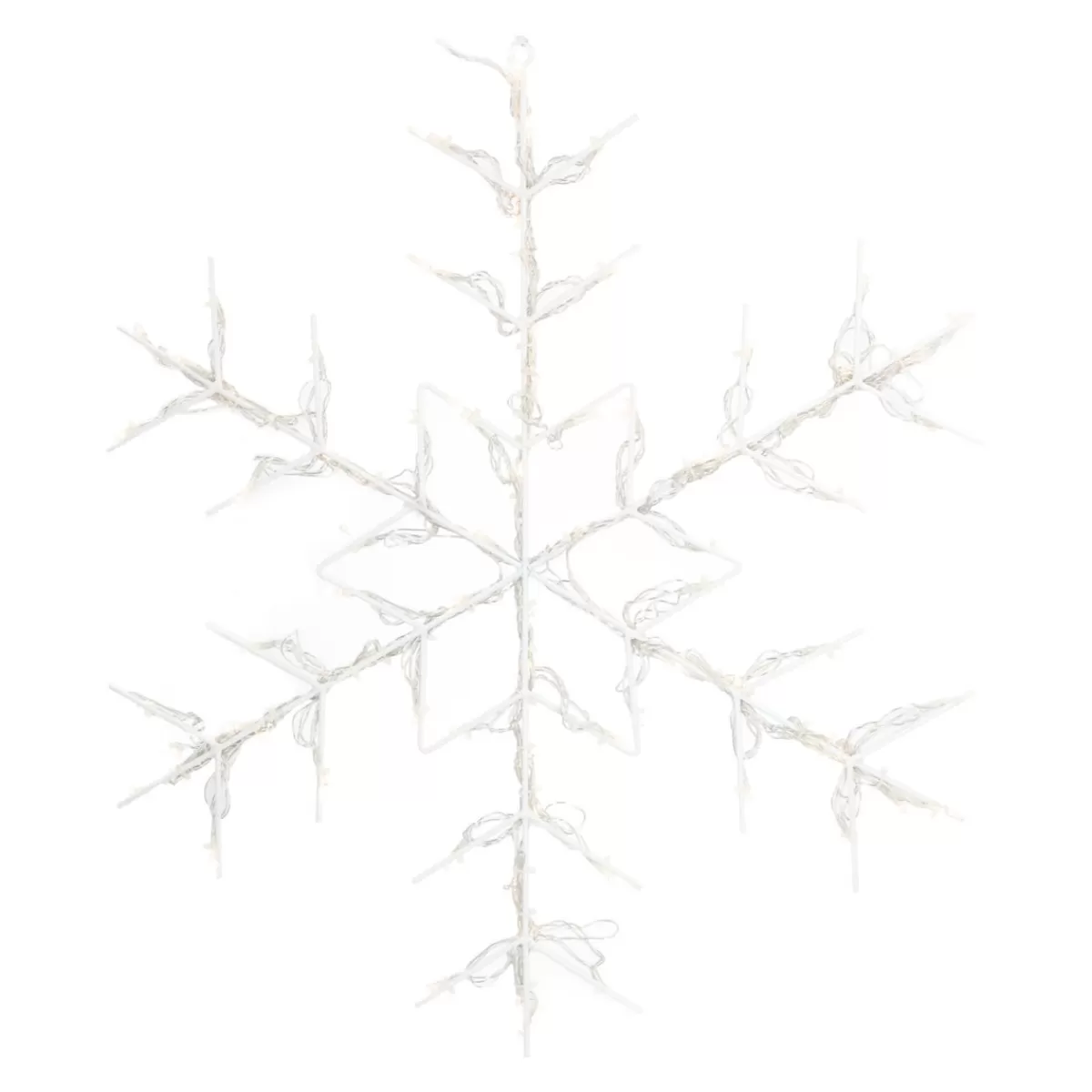 Hot It's all about Christmas Hangende Sneeuwvlok Met LED | 60 Cm | Timer