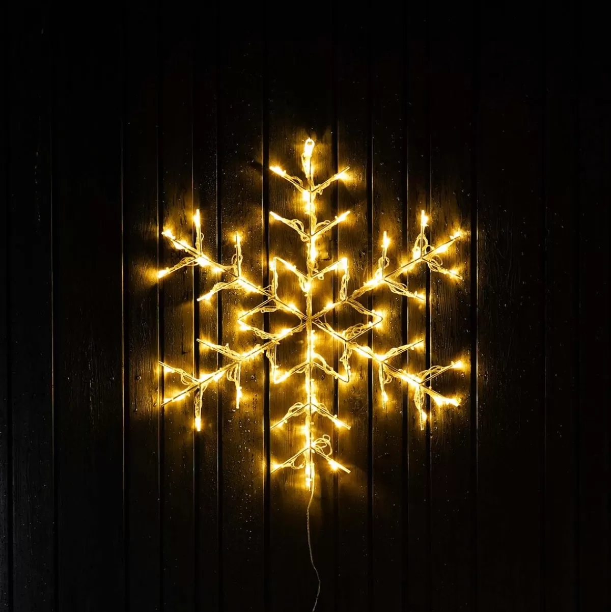 Hot It's all about Christmas Hangende Sneeuwvlok Met LED | 60 Cm | Timer