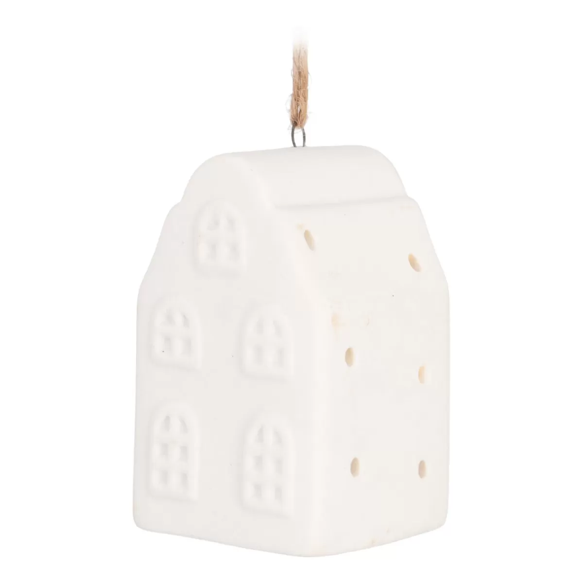 Clearance It's all about Christmas Huisjes Kersthanger Met LED