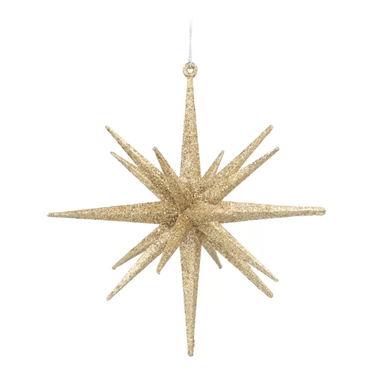 Hot It's all about Christmas Kersthanger Geometrische Ster | 3D |   Licht Goud | Kunststof | 15cm