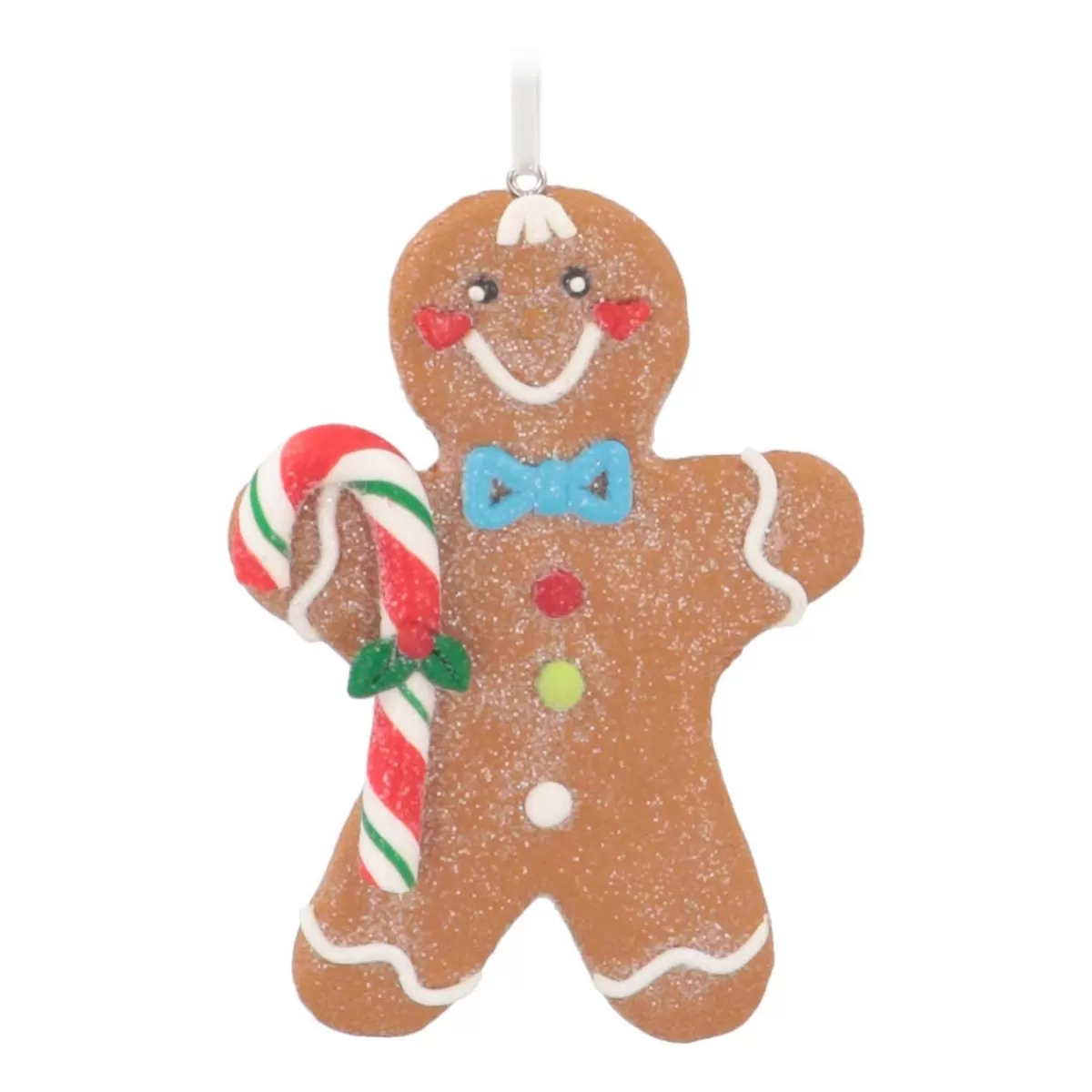 Online It's all about Christmas Kersthanger Gingerbread Man | Klei | 11cm