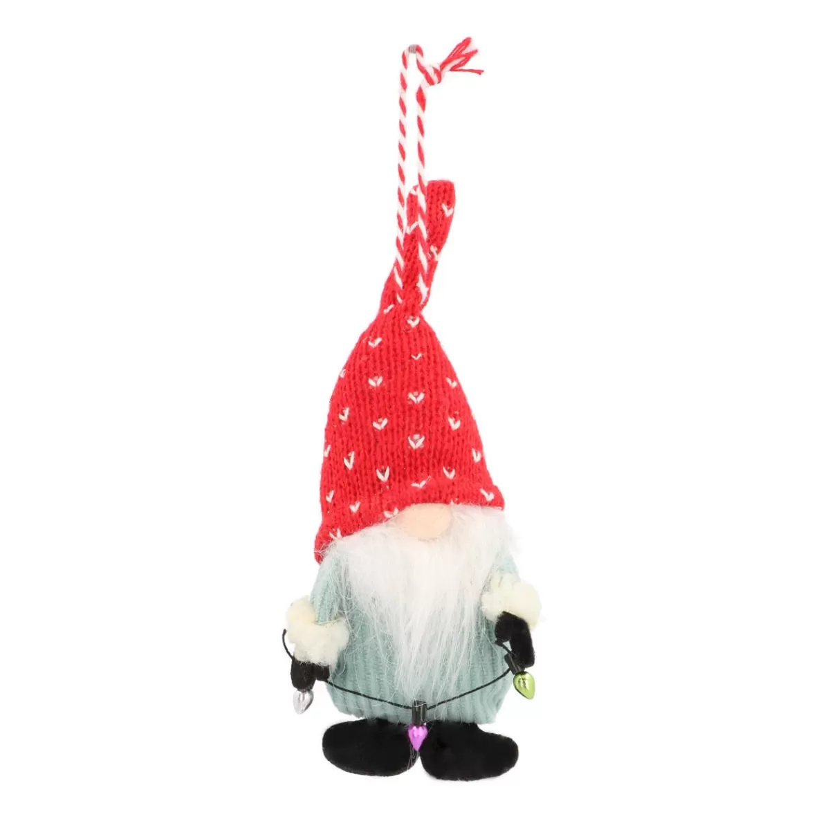 Flash Sale It's all about Christmas Kersthanger Gnoom Met Kerstlichtjes | 12 Cm