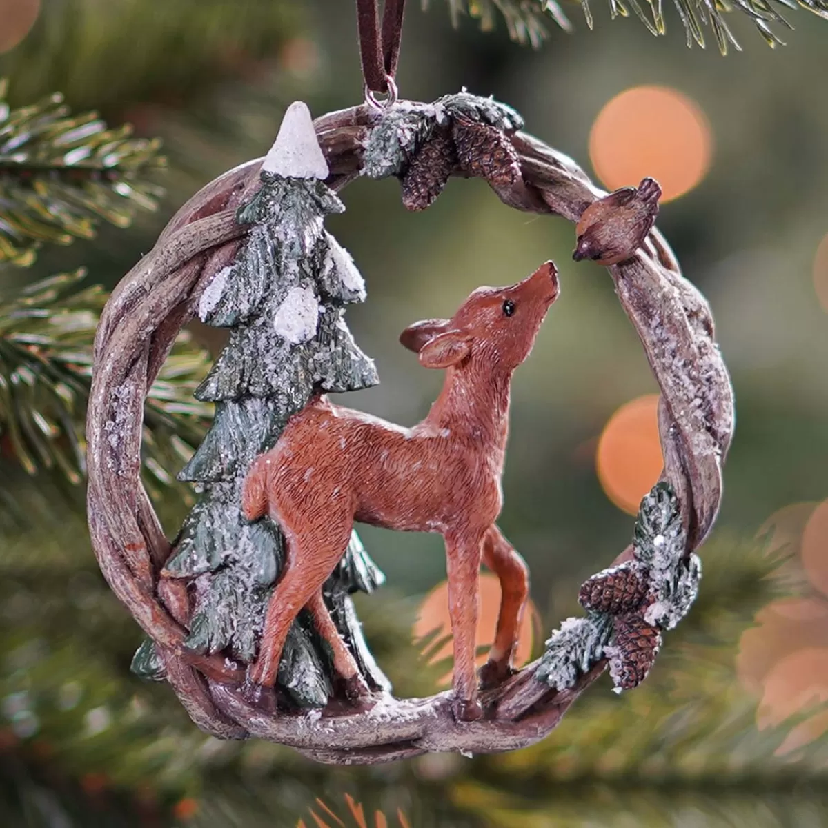 Flash Sale It's all about Christmas Kersthanger Hertje | Polyresin | 10cm