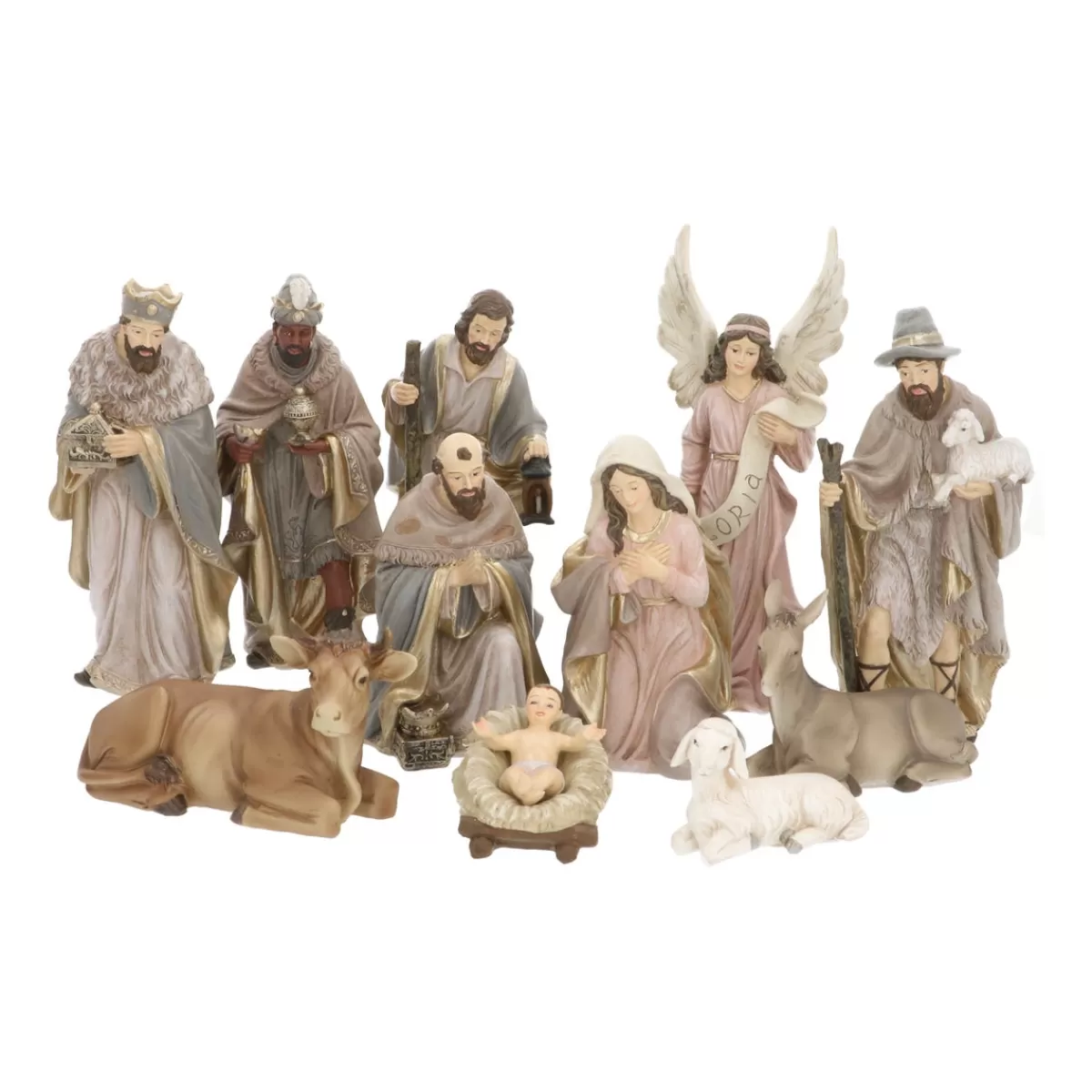 Best It's all about Christmas Kerststal Figuren | 11-delig | 20 Cm