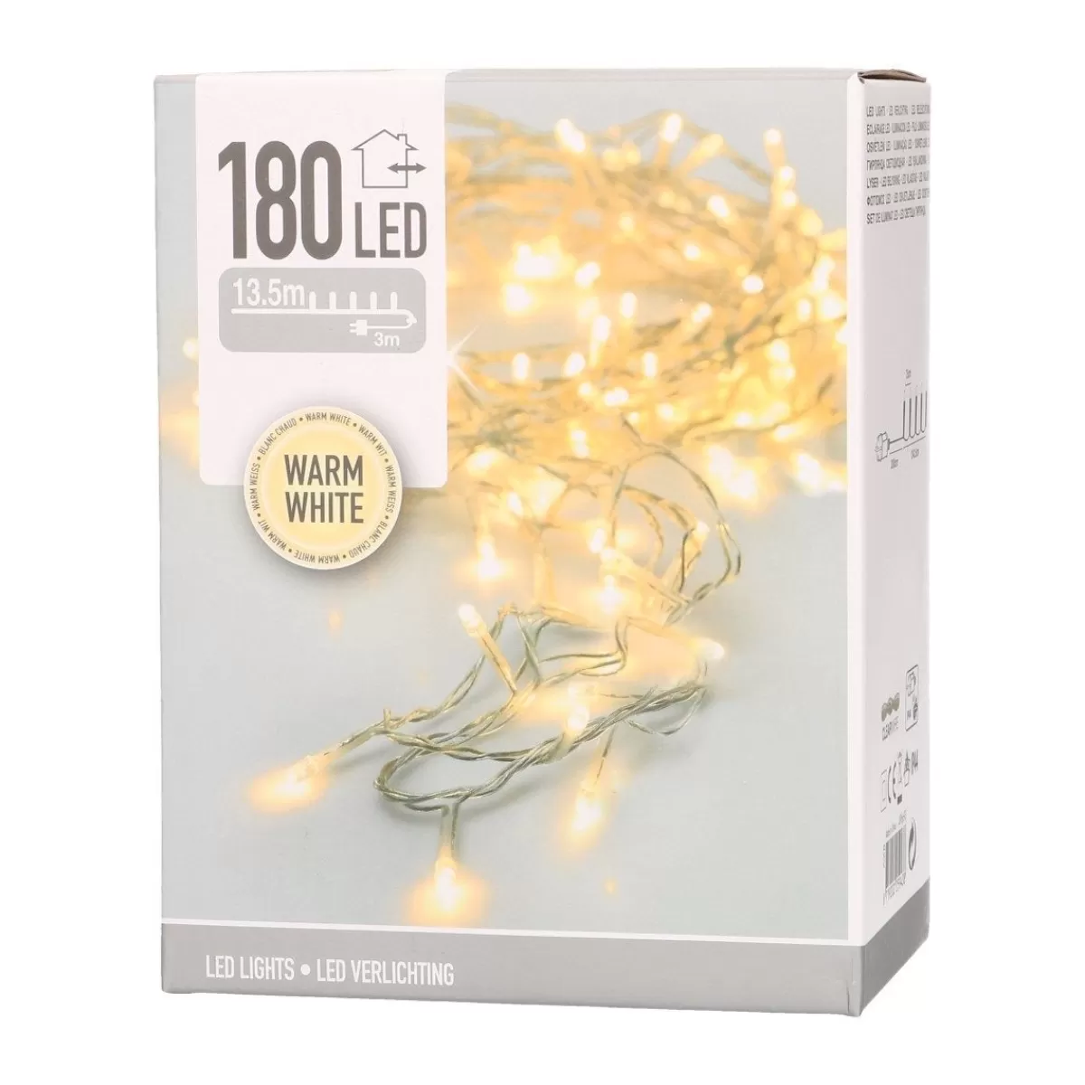 New It's all about Christmas Kerstverlichting | 180 LED | Warm Wit | 13.5 M | IP44 | Binnen & Buiten