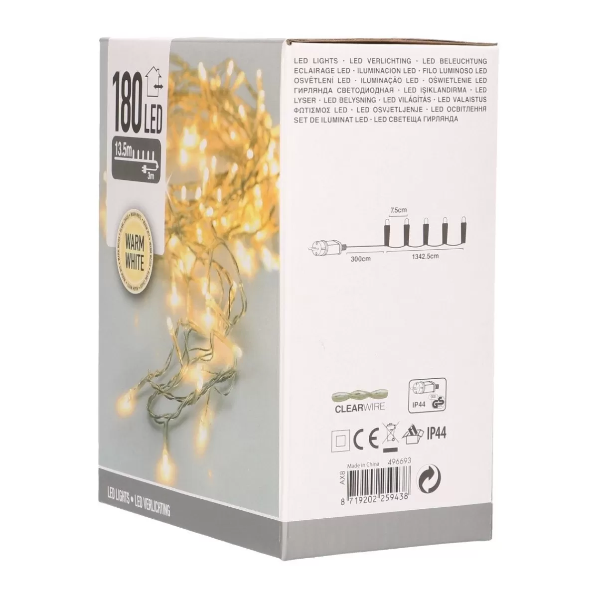 New It's all about Christmas Kerstverlichting | 180 LED | Warm Wit | 13.5 M | IP44 | Binnen & Buiten