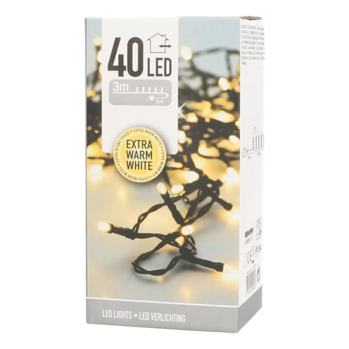 New It's all about Christmas Kerstverlichting | 40 LED | Extra Warm Wit | 3 M | IP44 | Binnen & Buiten