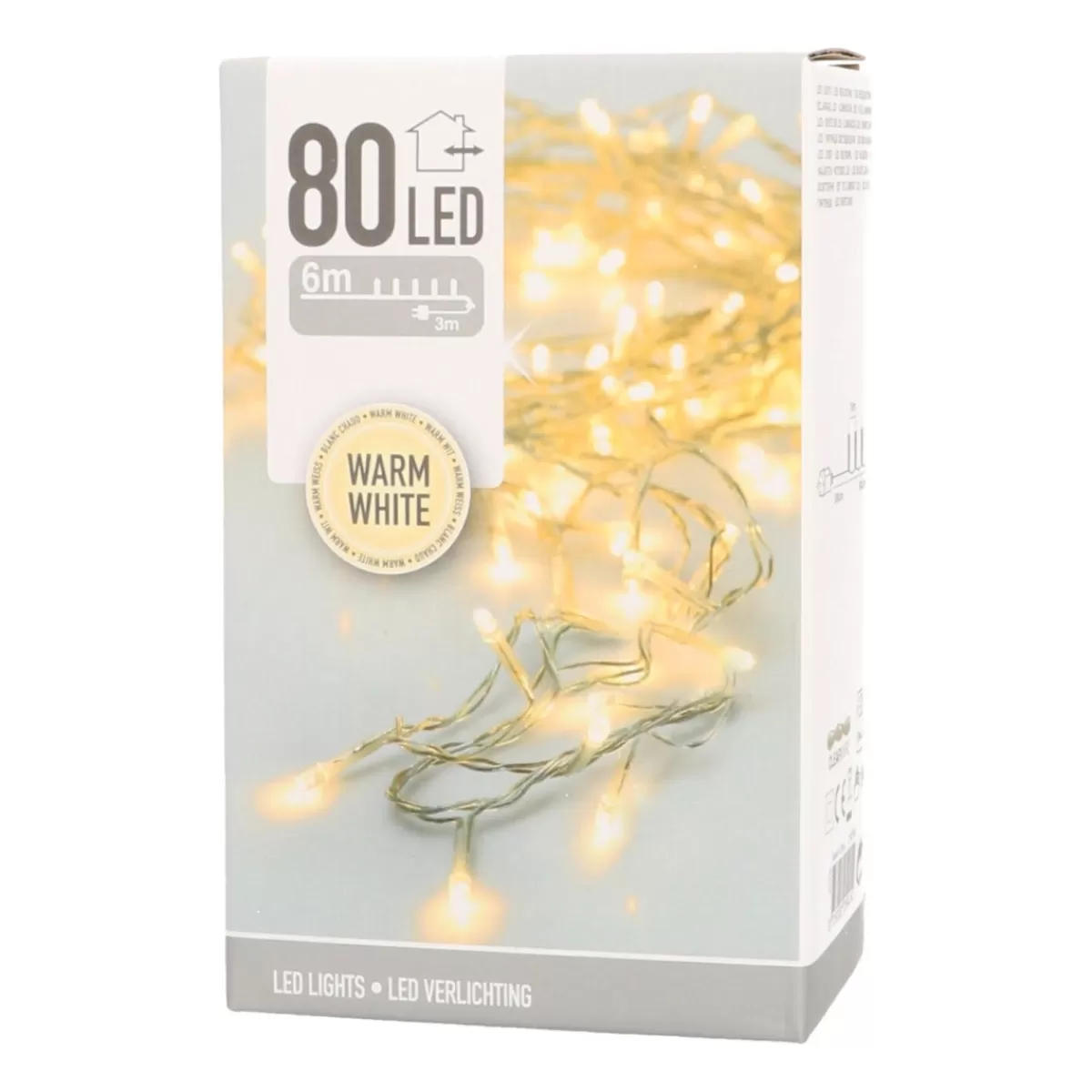 Cheap It's all about Christmas Kerstverlichting | 80 LED | Warm Wit | 6 M | IP44 | Binnen & Buiten