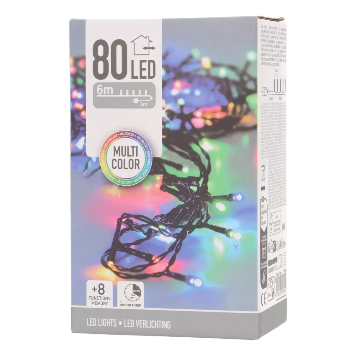 Flash Sale It's all about Christmas LED-verlichting Met 80 Kleurrijke Lampjes