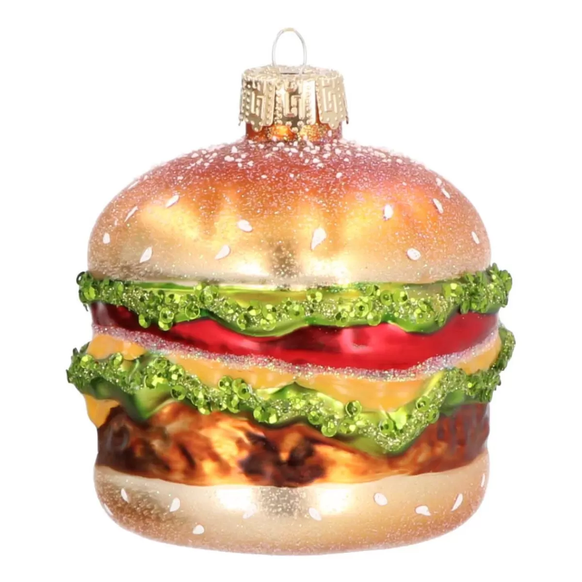 Store It's all about Christmas Luxe XXL Kersthanger Hamburger 9 Cm