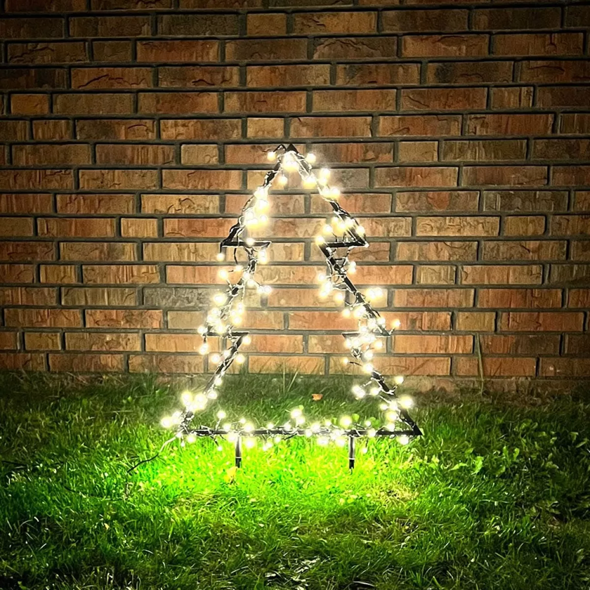 Outlet It's all about Christmas Metalen Kerstboom Met LED | 75 Cm | Timer | Buiten