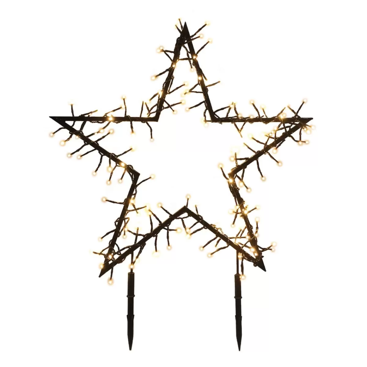 Best Sale It's all about Christmas Metalen Ster Met LED | 73 Cm | Timer | Buiten