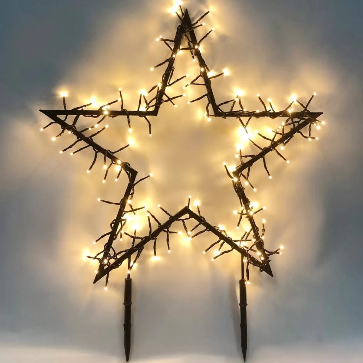 Best Sale It's all about Christmas Metalen Ster Met LED | 73 Cm | Timer | Buiten