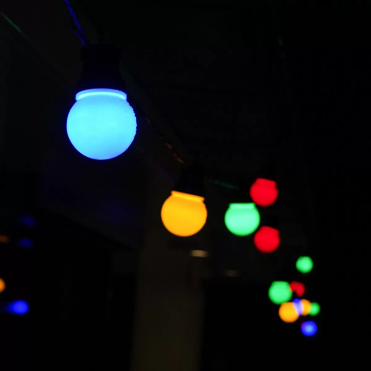 Store It's all about Christmas Partyverlichting Buiten - Koppelbaar | 10 Bollen | Multi-color | Timer