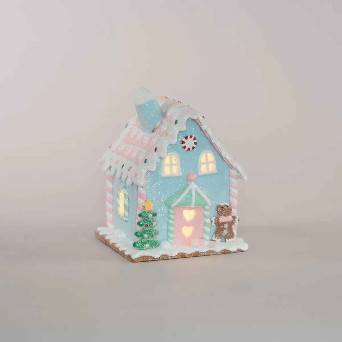 Best Sale It's all about Christmas Peperkoek Huisje Met LED Verlichting