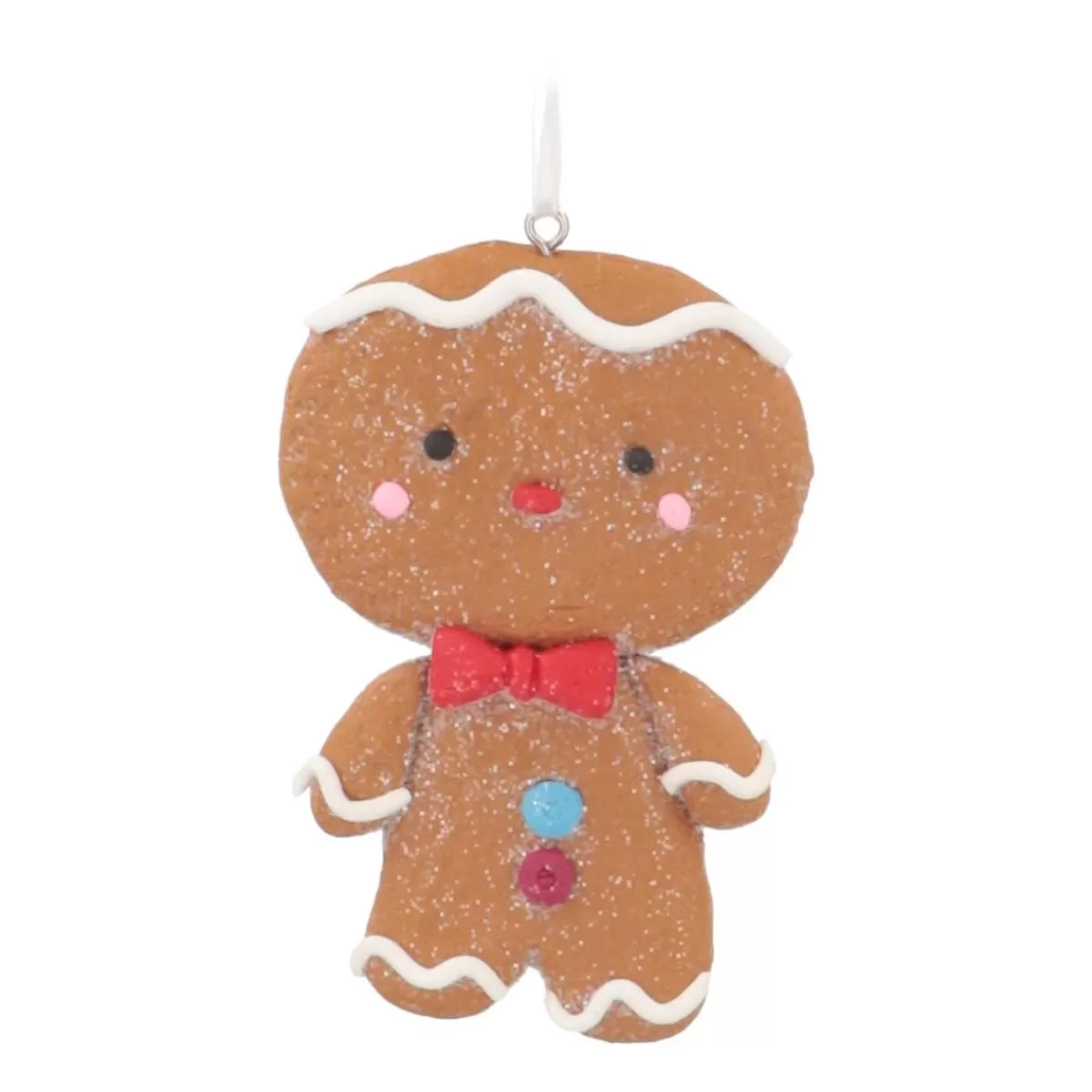 Fashion It's all about Christmas Peperkoek Kersthanger Klei | Handgemaakt | 8,5 Cm