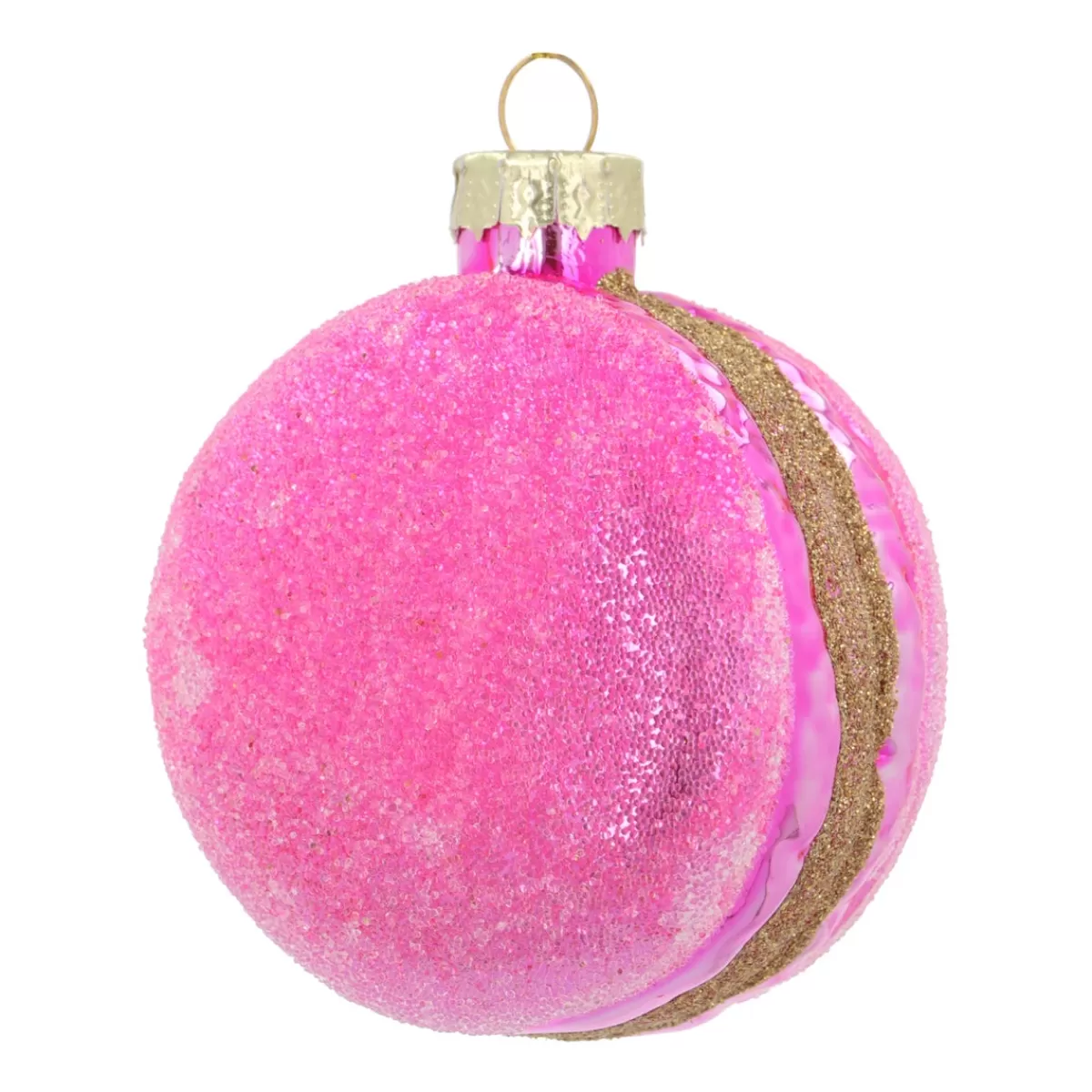 Fashion It's all about Christmas Roze Macaron Kersthanger