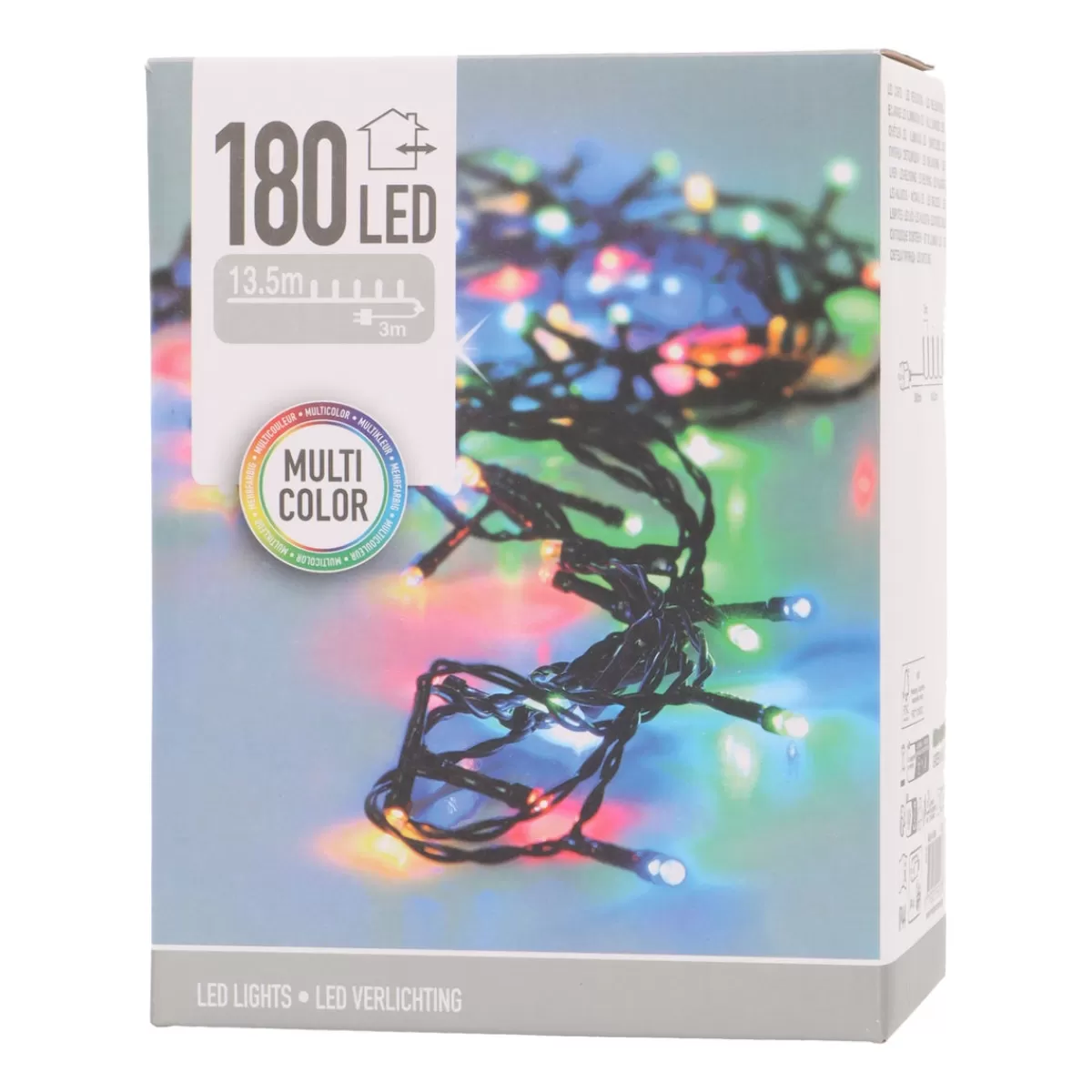 Fashion It's all about Christmas Vrolijk Lichtsnoer Met 180 Multicolor LEDs