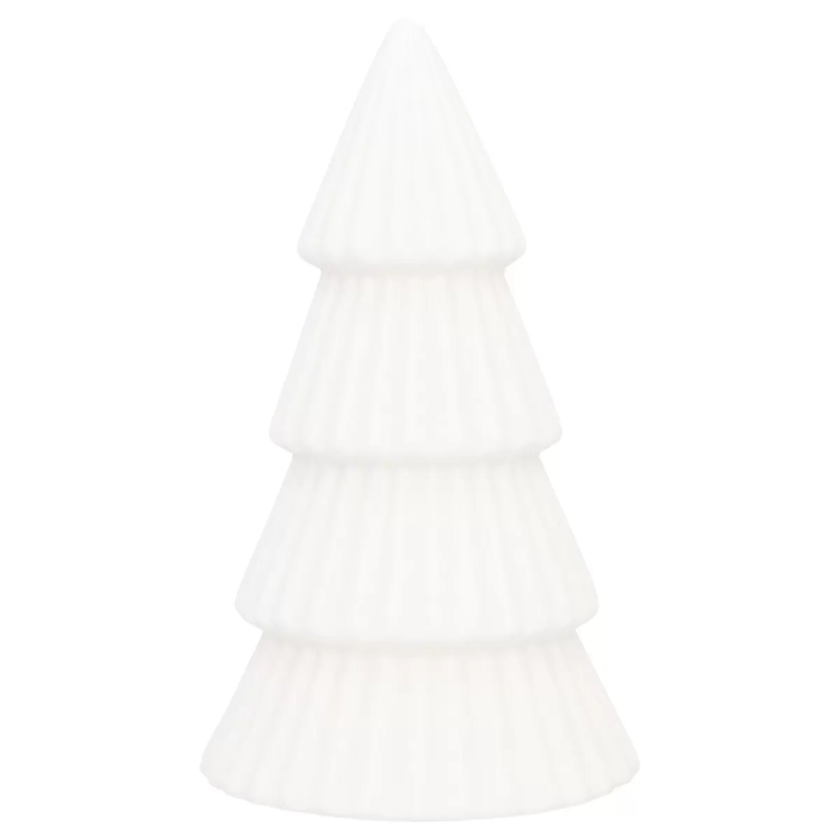 Online It's all about Christmas Witte Porseleinen LED-kerstboom